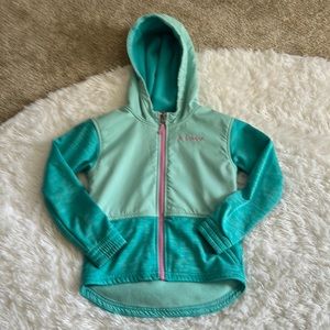 Girls Columbia zip-up